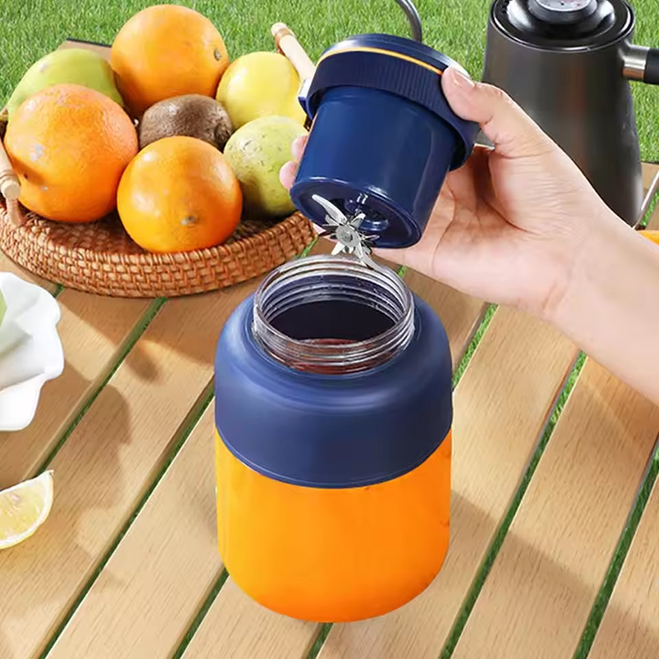 1300ML Portable Fruit Juice Blender – USB Mini Bottle Juicer