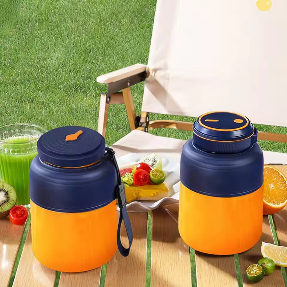 1300ML Portable Fruit Juice Blender – USB Mini Bottle Juicer