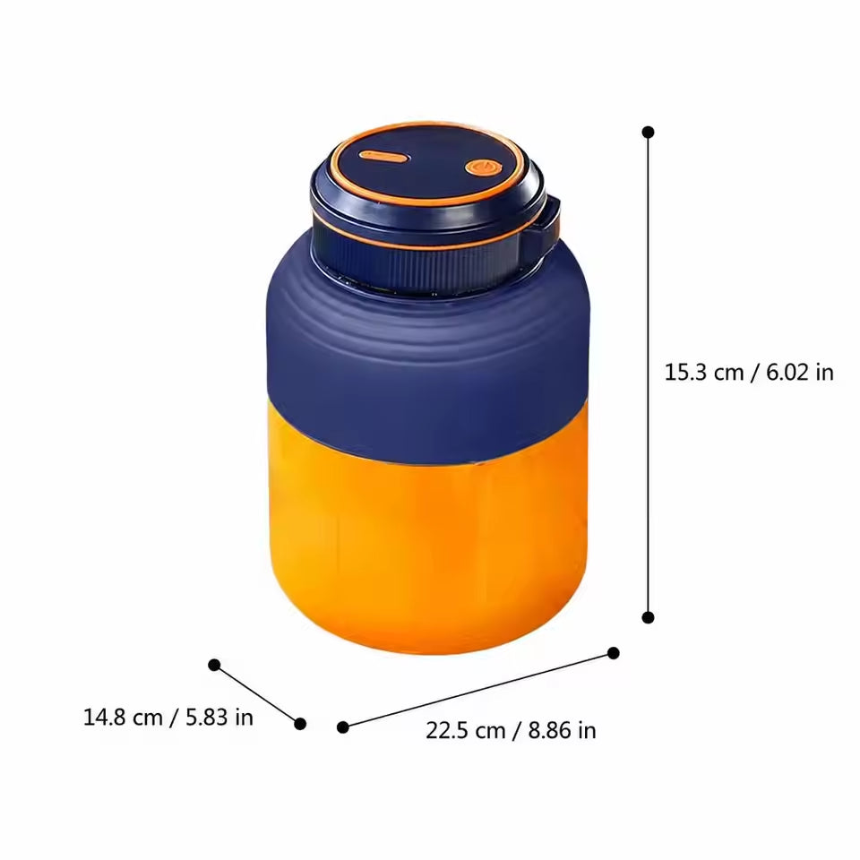 1300ML Portable Fruit Juice Blender – USB Mini Bottle Juicer