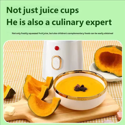 Portable USB Rechargeable Fruit Juicer – 500ml Mini Smoothie Mixer