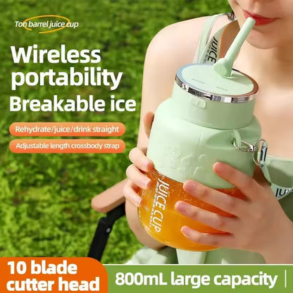 Wireless Portable Juice Cup – Hydration & Juicing in One
