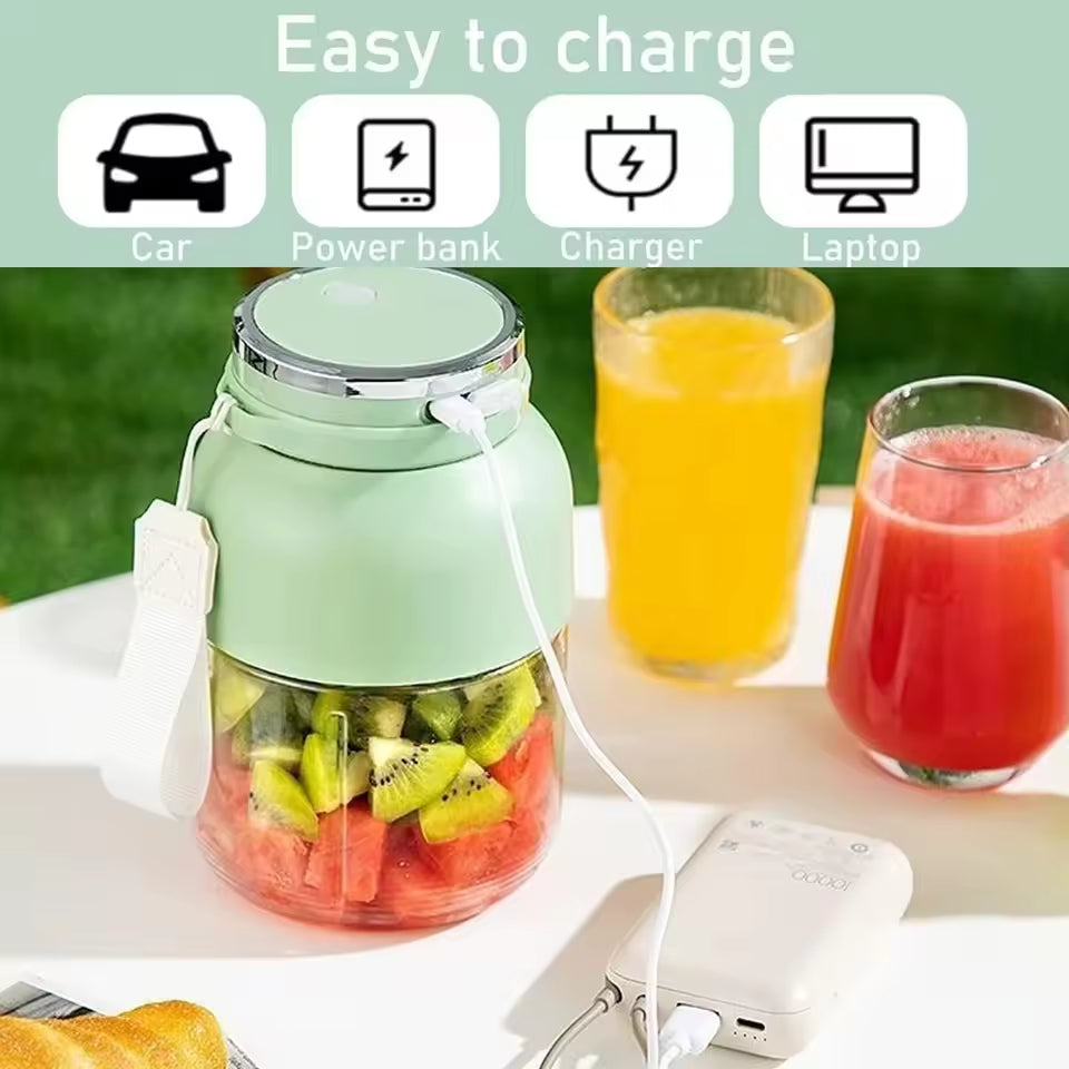 Wireless Portable Juice Cup – Hydration & Juicing in One